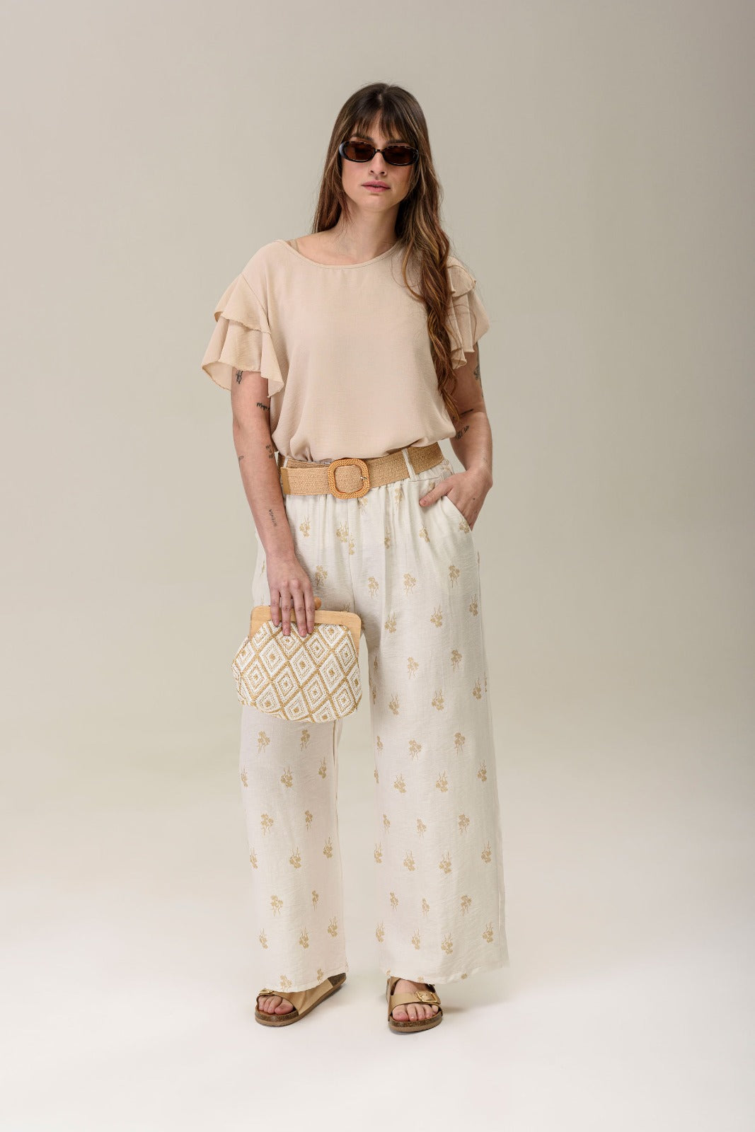 Pantalon lino