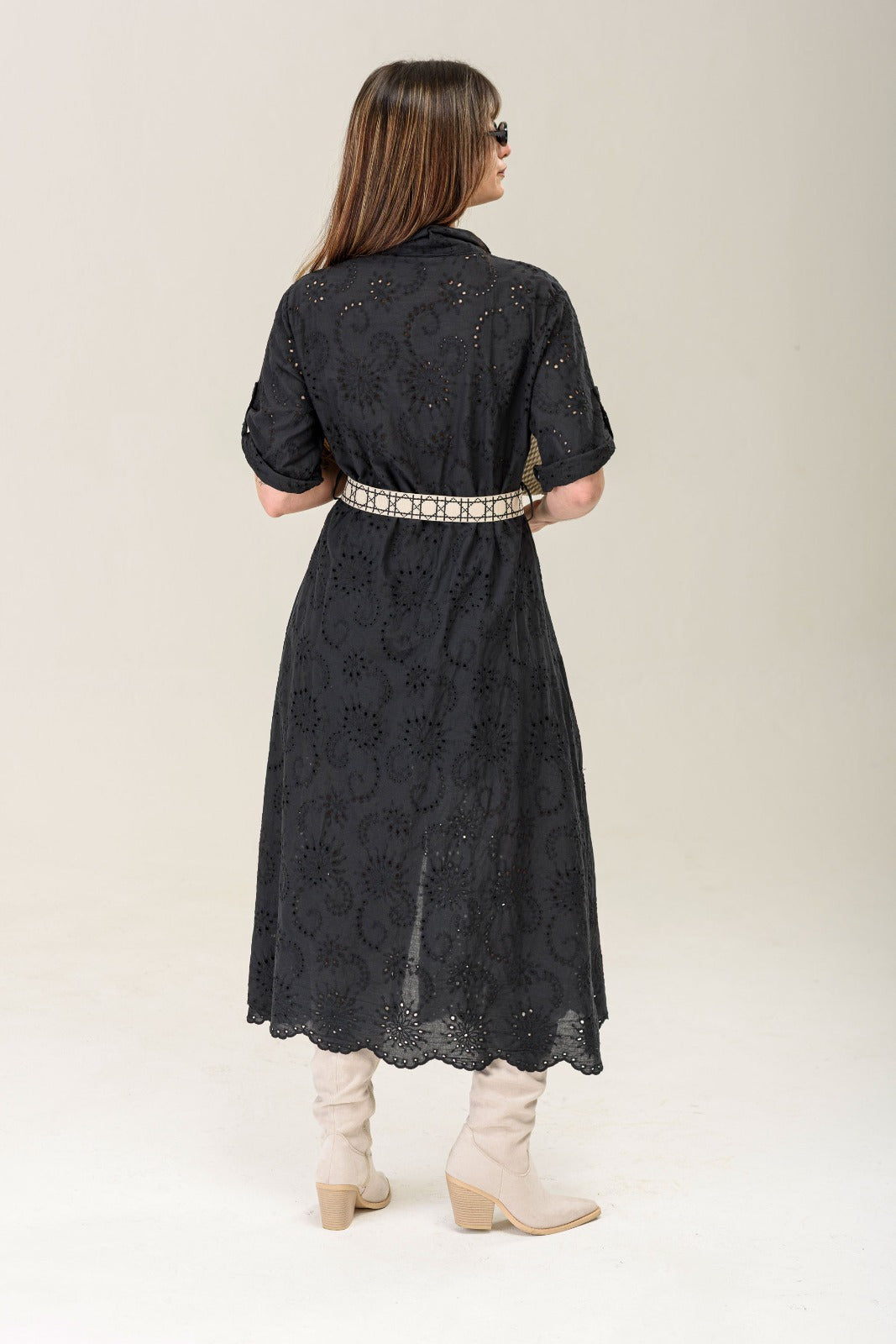 Vestido broderie