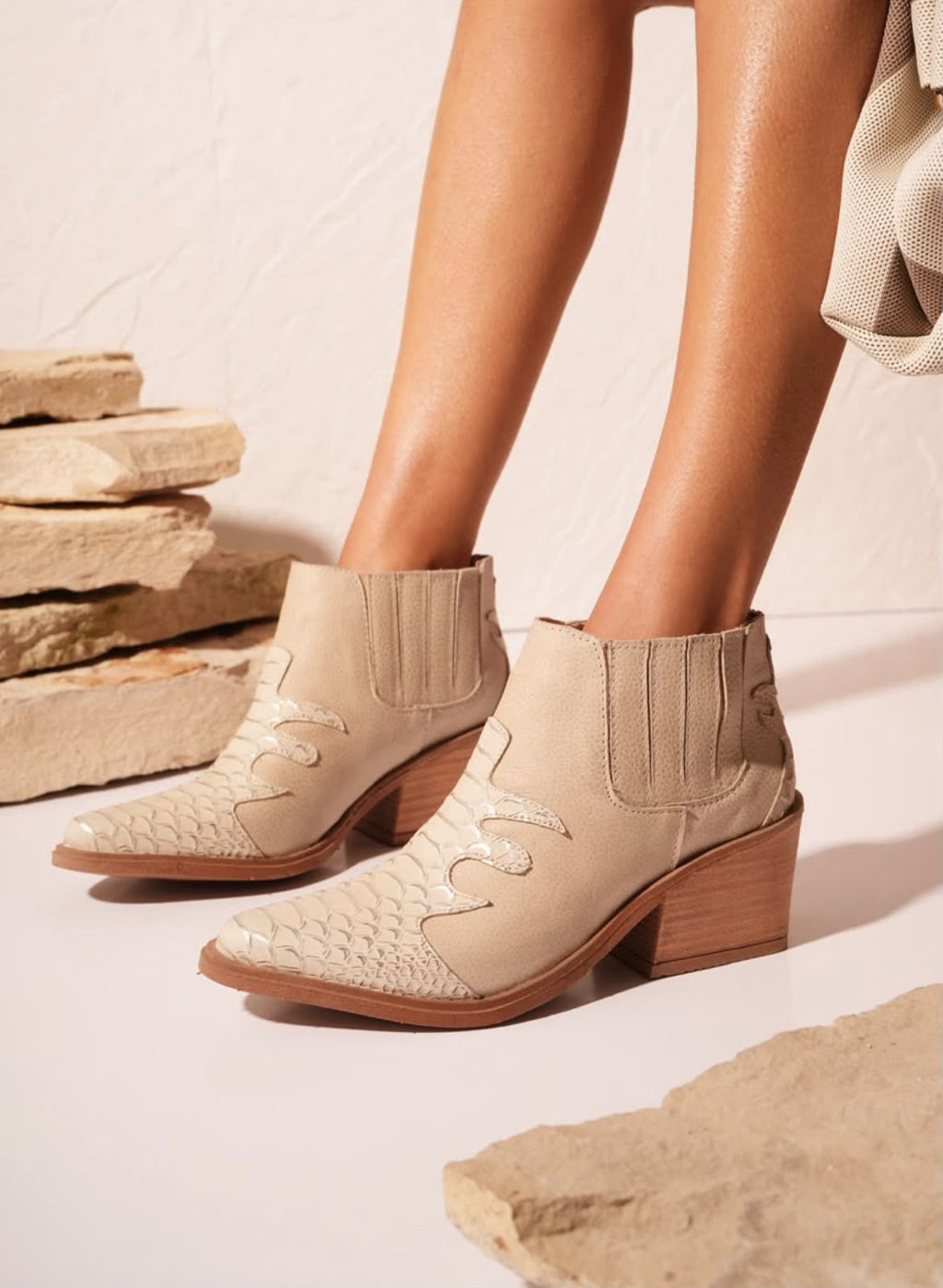 Bota de cuero