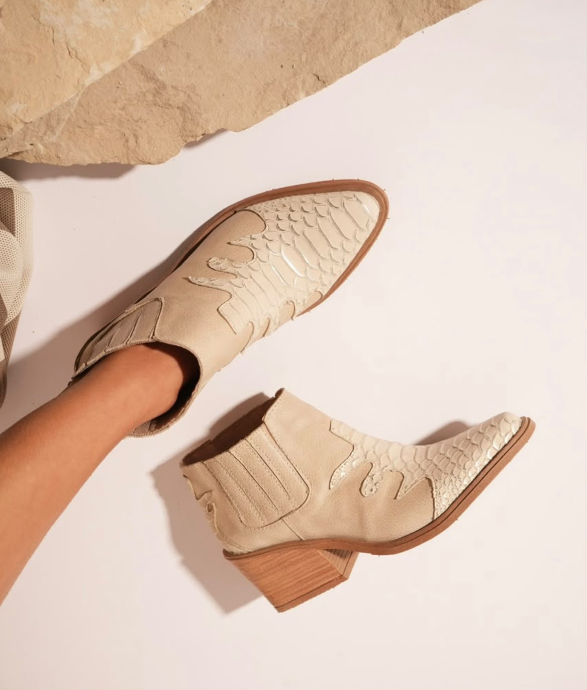 Bota de cuero