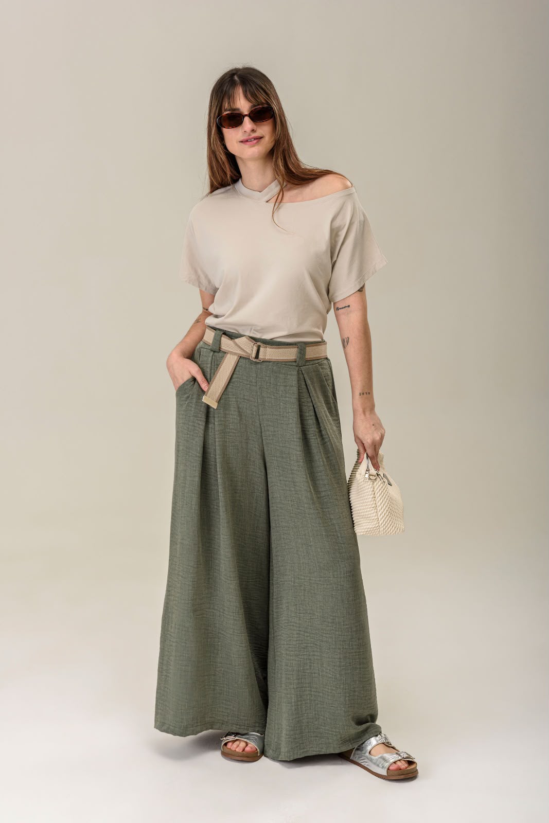 Pantalon lino