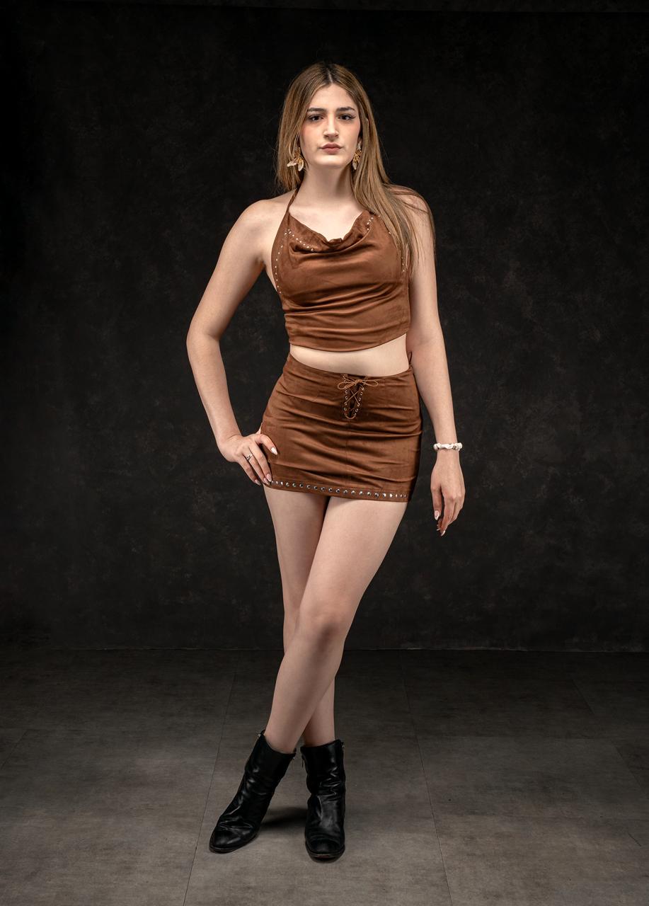 Conjunto falda y top