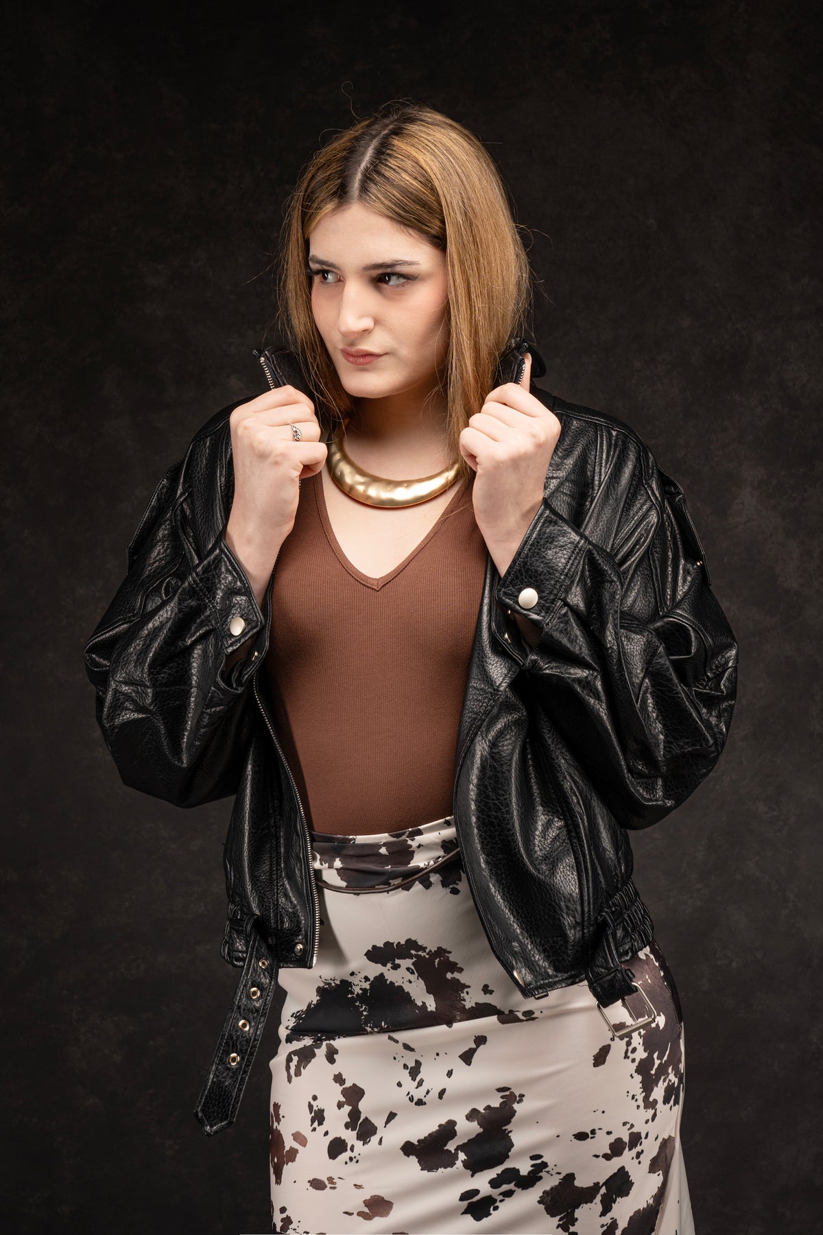 Campera ecocuero